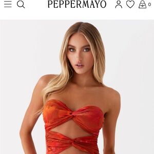 Peppermayo Sunlight Cascade Top